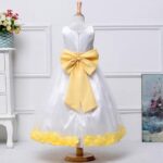 Flower Girls Bridesmaids Dress Formal Party Pageant Dress 4-5yrs Yellow | Dresses | Girls Clothing (Sizes 4 & Up) | Kids Clothing Shoes & Accs