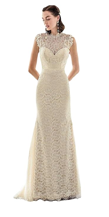 Sexy Apricot Sequin Backless Slim Floor Length Prom Gown Bridesmaid Cocktail Party Dress for Women（White）
