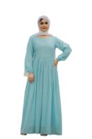 Abaya Georgette Full Sleeve Dress for Women's and Girl's