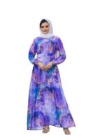 Abaya Nida Fabric Full Sleeve Dress For Women