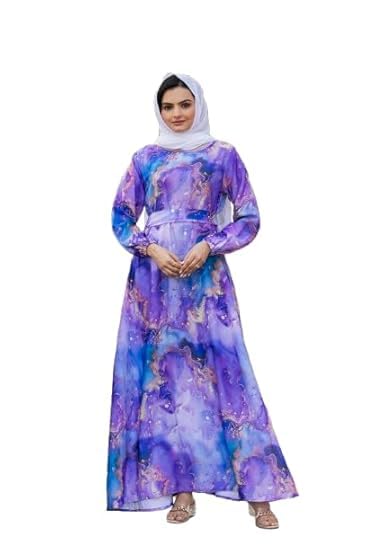 Abaya Nida Fabric Full Sleeve Dress For Women