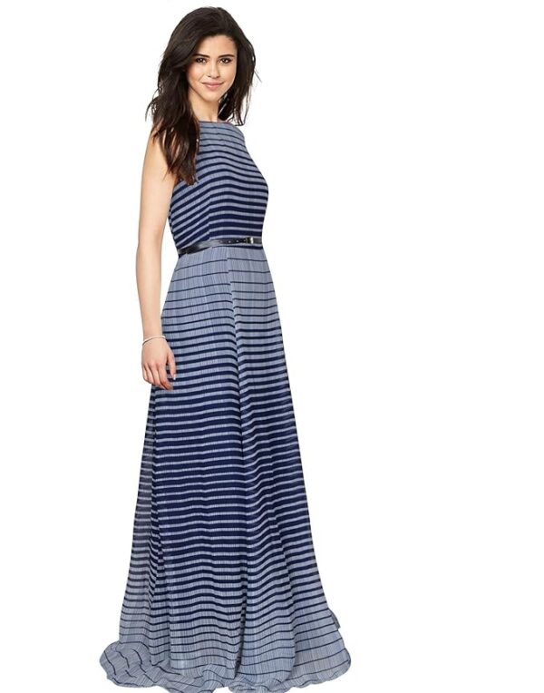 Women's Maxi Ball Gown(Blue)